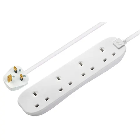 Masterplug 4 Socket Extension Lead 240v – image 1
