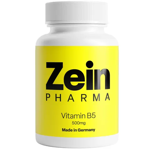 Vitamin B5 500mg von ZEINpharma – Bild 1