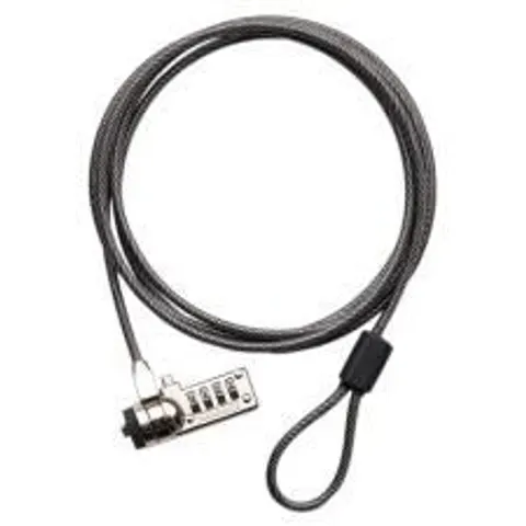 Targus Defcon Cable Lock PA410E - Beveiligingskabel – afbeelding 1