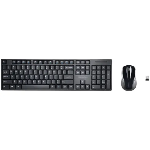 Kensington Pro Fit Low-Profile Wireless Desktop Set – Black – image 1