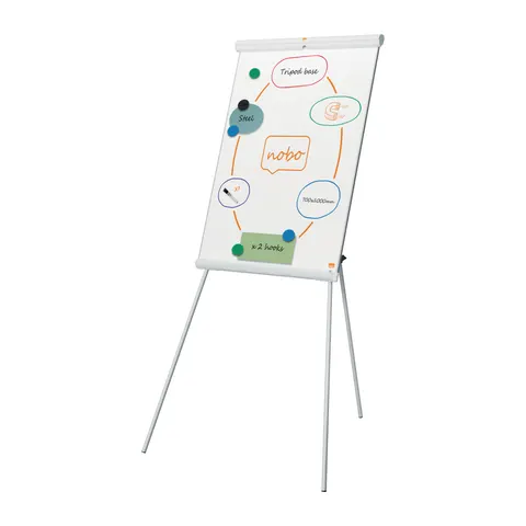 Flipover Nobo Premium Plus staal driepootstatief – afbeelding 1