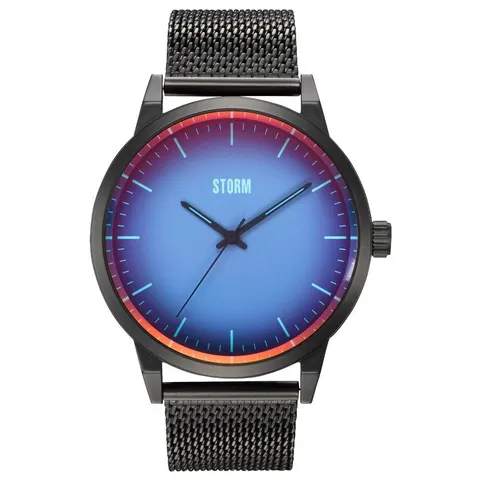 STORM Styro Blue Dial Mesh Strap Watch – image 1