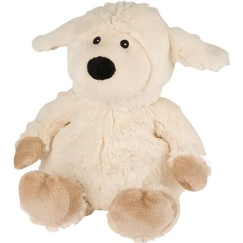 Wärme Stofftier Beddy Bear Schaf beige 1stk – Bild 1