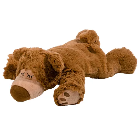 Wärme Stofftier Sleepy Bear braun – Bild 1