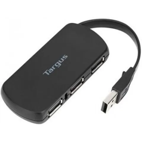 Targus ACH114EU interface hub USB 2.0 480 Mbit/s Black – image 1