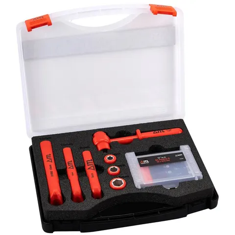 ITL 19 Piece 1/4" Drive Insulated Socket and Spanner Set – image 1