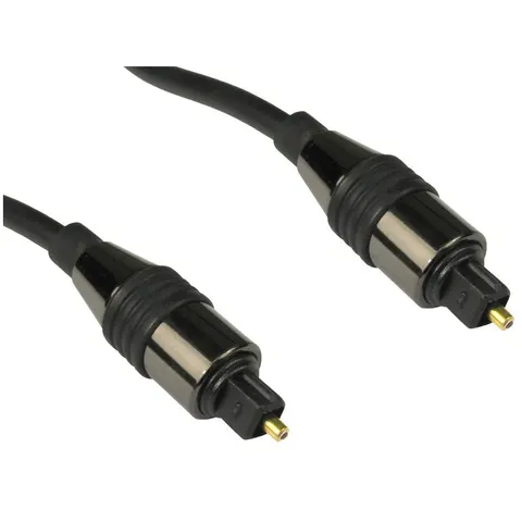 Cables Direct 4OPT-110 audio cable 10 m TOSLINK Black – image 1