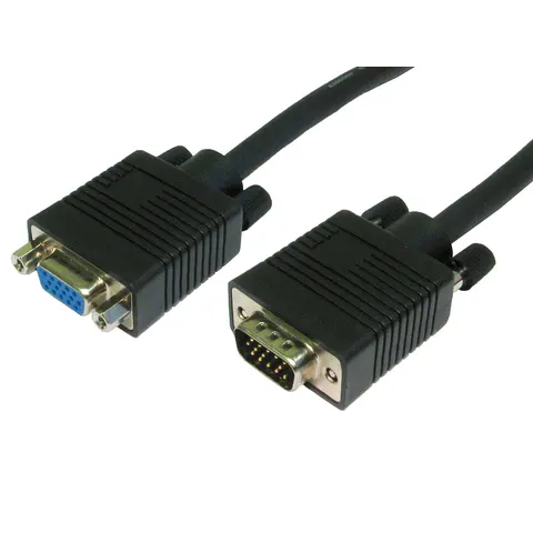 Cables Direct CDEX-243K VGA cable 3 m VGA (D-Sub) Black – image 1