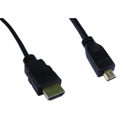 Cables Direct Micro HDMI 3m HDMI cable HDMI Type D (Micro) HDMI Type A – image 1
