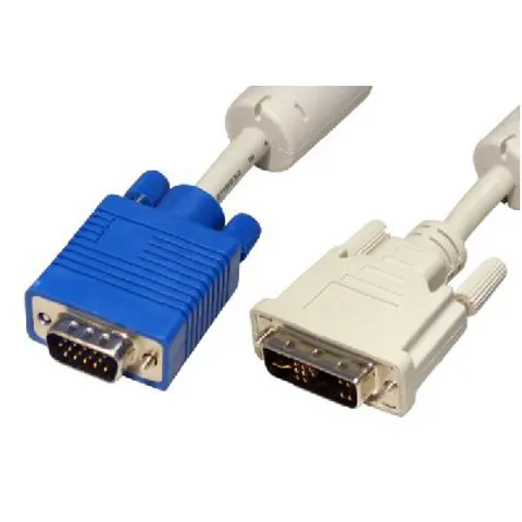 Cables Direct 2m DVI-A - SVGA m/m VGA (D-Sub) Beige – image 1