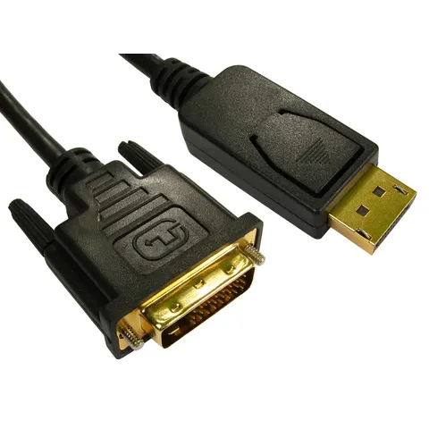 Cables Direct Display Port/DVI-D 3m DisplayPort Black – image 1