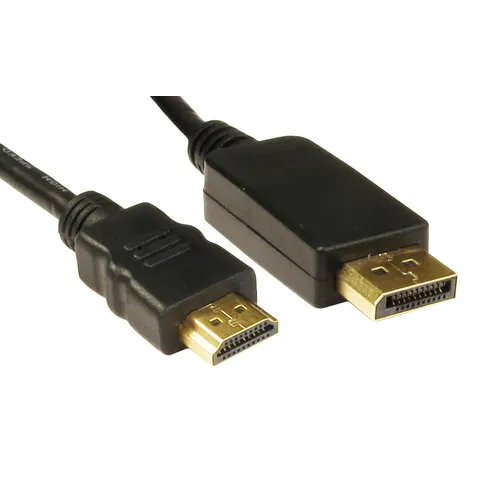 Cables Direct Display Port/HDMI 3m DisplayPort Black – image 1