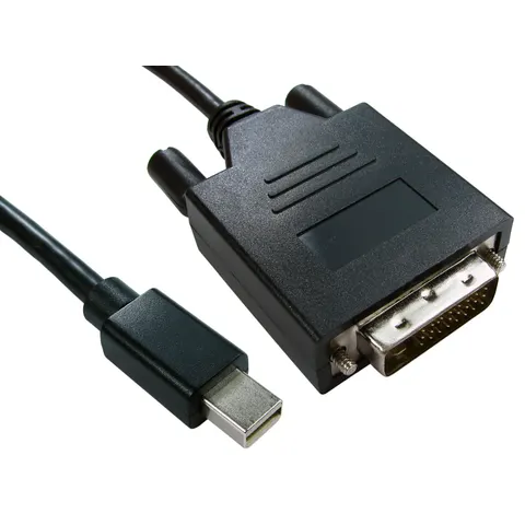 Cables Direct Mini DisplayPort - DVI 1m DVI-D Black – image 1