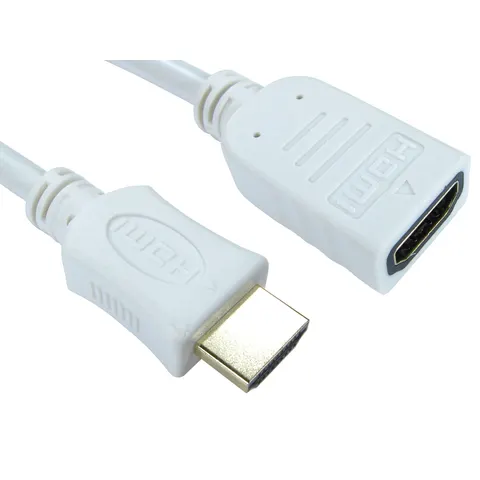 Cables Direct HDMI 5 m HDMI cable HDMI Type A (Standard) White – image 1
