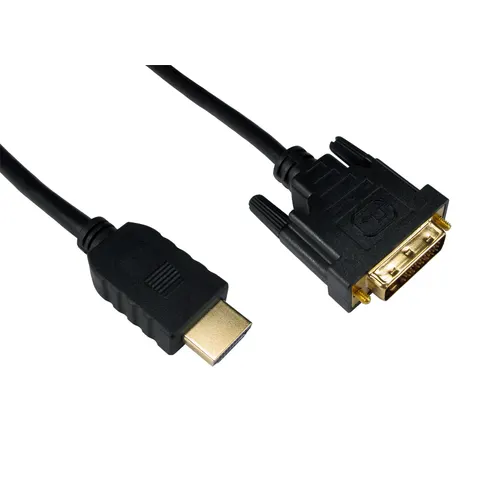 Cables Direct HDMI - DVI-D 1m HDMI Type A (Standard) Black – image 1