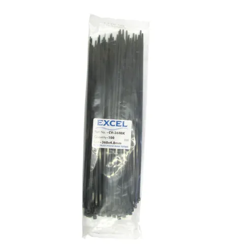 Cables Direct CT-368B cable tie Nylon Black – image 1