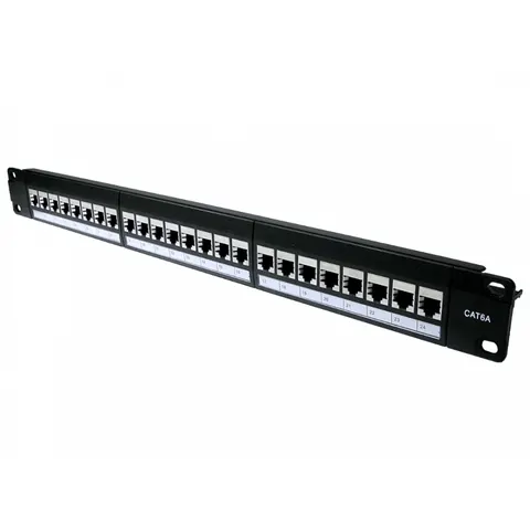 Cables Direct UT-899CAT6APP24 patch panel 1U – image 1