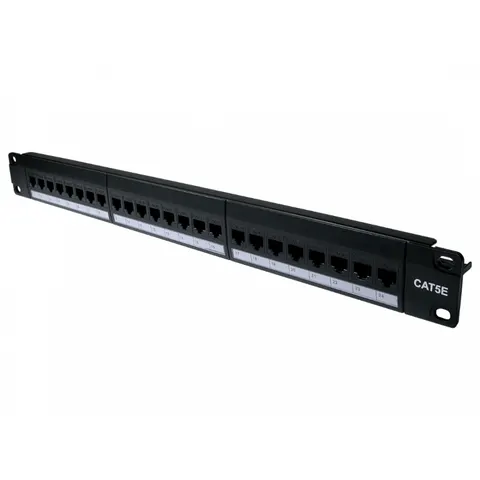 Cables Direct UT-899224THRU patch panel 1U – image 1
