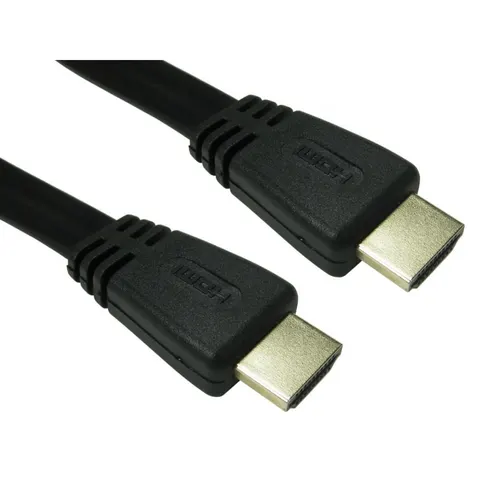 Cables Direct CDLHDFLAT-15K HDMI cable 15 m HDMI Type A (Standard) Bla – image 1
