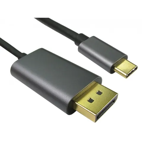 Cables Direct USB3C-8KDP-2M video cable adapter USB Type-C DisplayPort Black – image 1