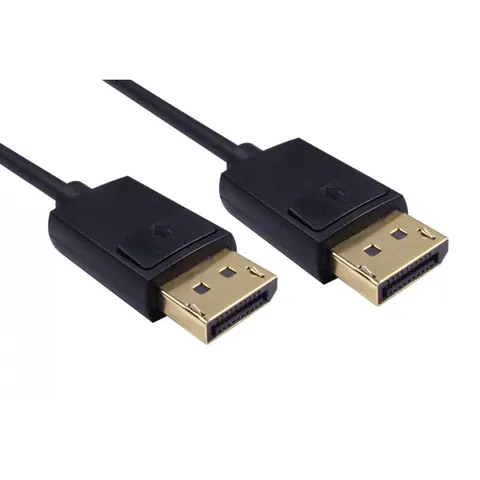 Cables Direct DP8K-SLIM02M DisplayPort cable 2 m Black – image 1