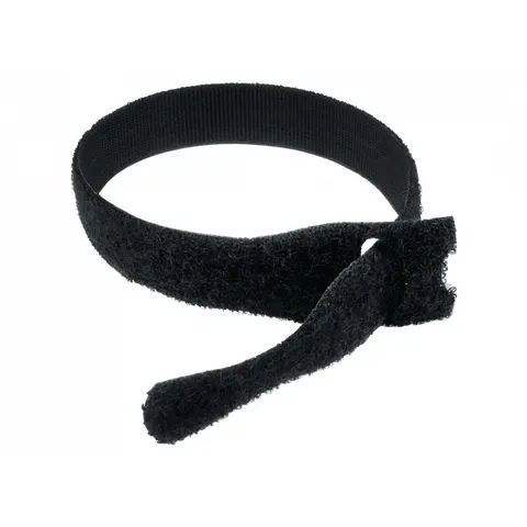 Cables Direct CT-VEL200 cable tie Hook & loop cable tie Black 25 p – image 1