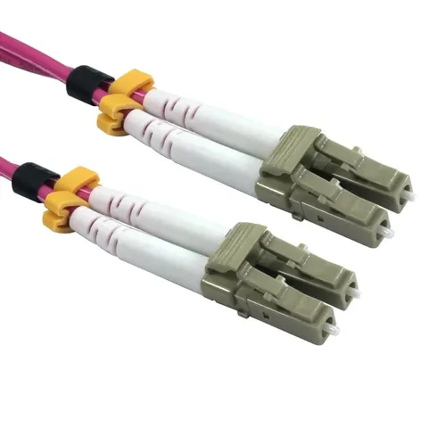 Cables Direct 3MTR LC-LC MMD OM4 FIBRE CABLE – image 1