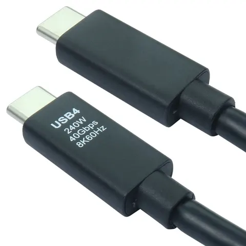 Cables Direct USB4-5300E-ACT USB cable USB4 Gen 2x2 3 m USB C Black – image 1
