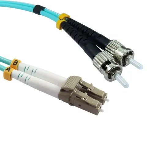 Cables Direct 5 MTR LC-ST MMD OM4 FIBRE CABLE – image 1