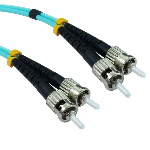 Cables Direct 2 MTR ST-ST MMD OM4 FIBRE CABLE – image 1