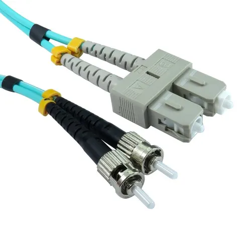 Cables Direct 3 MTR ST-SC MMD OM4 FIBRE CABLE – image 1