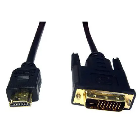 Cables Direct 1.5m HDMI/DVI-D M/M Black – image 1