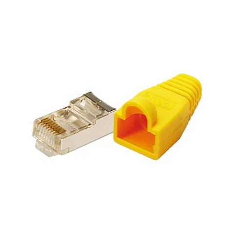 LogiLink Modularst.CAT5e gelb 100e – Bild 1
