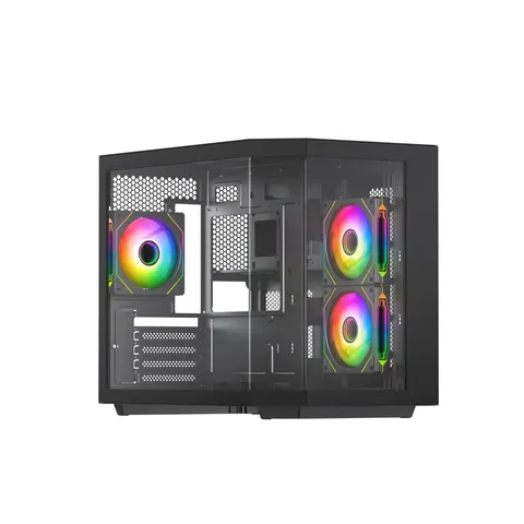 VIDA EDGE MINI MATX ARGB BLACK CASE Cube – image 1