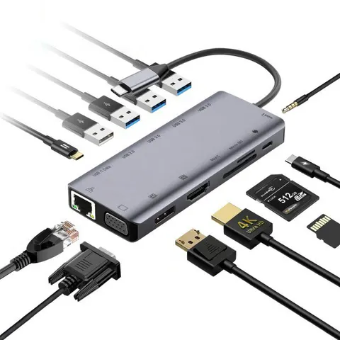 Cablenet 40-4113 laptop dock/port replicator Wired USB 3.2 Gen 2 – image 1