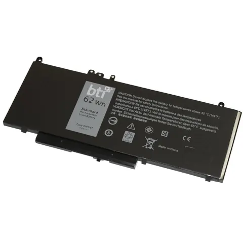 BTI 451-BBUP compatible 62Wh 4-cell battery for Dell Latitude E5470 E5 – image 1
