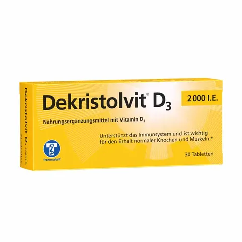 Dekristolvit D3 2.000 I.e. Tabletten – 790340 – Bild 1