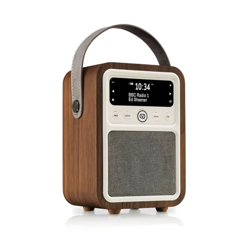 VQ Retro Mini DAB Radio - Walnut – image 1