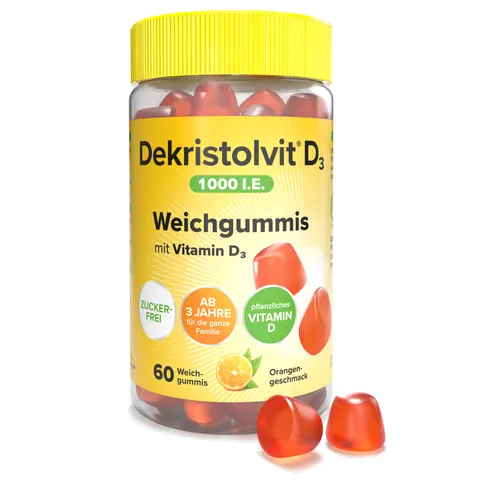 Dekristolvit D3 1000 I.E. Weichgummis – Bild 1