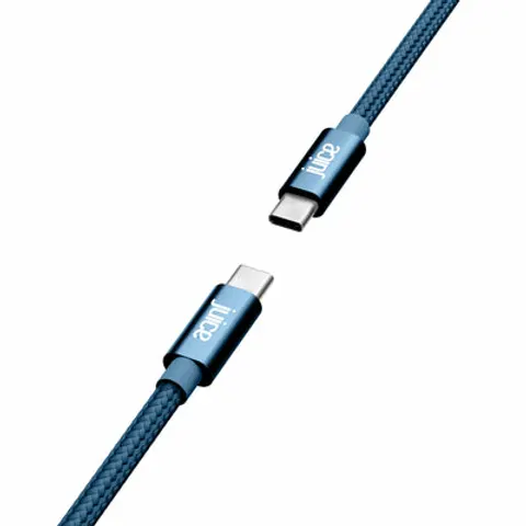 Juice JUI-CABLE-TYPEC-TYPEC-1M-BRD-ECO-NVY USB cable USB C Navy – image 1