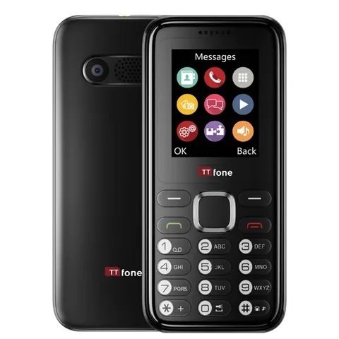 TTfone TT150 Dual SIM - Black / with USB Cable / Vodafone – image 1