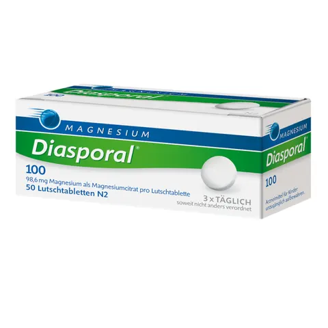 Magnesium Diasporal 100 Lutschtabletten – 360244 – Bild 1