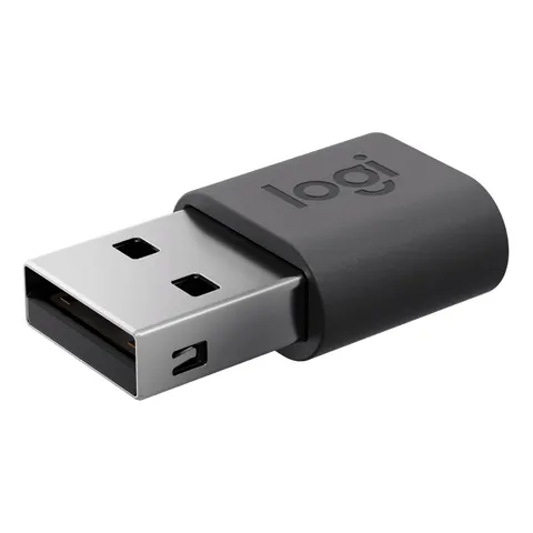 LOGI USB-A to C Adaptor Graphite – Bild 1