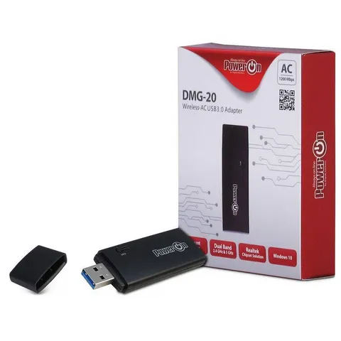 Inter-Tech Wi-Fi 5 USB Adapter DMG-20 USB3.0 Stick 1200Mbps – Bild 1