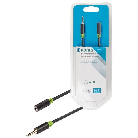 König Audio Verlengsnoer - 2 meter – afbeelding 1