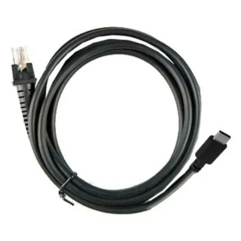 Datalogic USB- / Stromkabel - USB - 3 m - Schwarz – Bild 1