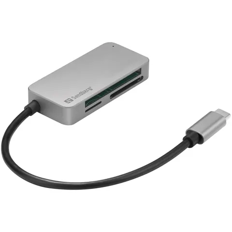 SANDBERG USB-C Multi Card Reader Pro – Bild 1