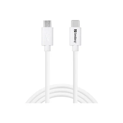 SANDBERG USB-C-MicroUSB Charge Cable 1m – Bild 1
