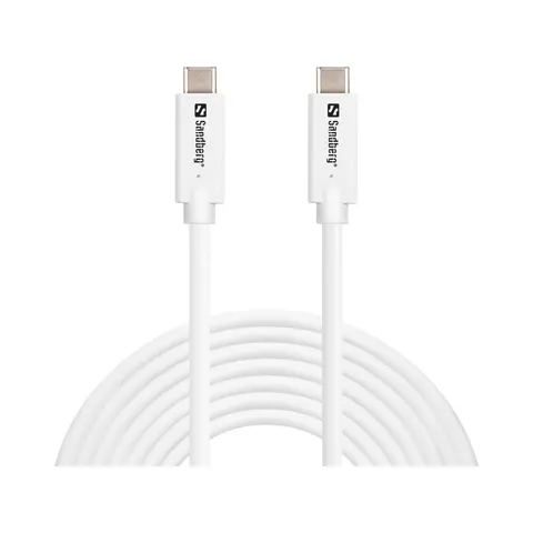 SANDBERG USB-C-C USB 3.2 Gen2 100W 5m – Bild 1