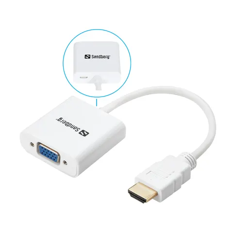 SANDBERG HDMI to VGA Converter – Bild 1